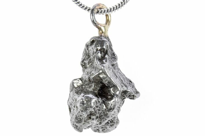 Campo del Cielo Iron Meteorite Pendant - Argentina #290071